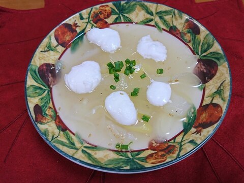冬瓜のホワイトスープ
